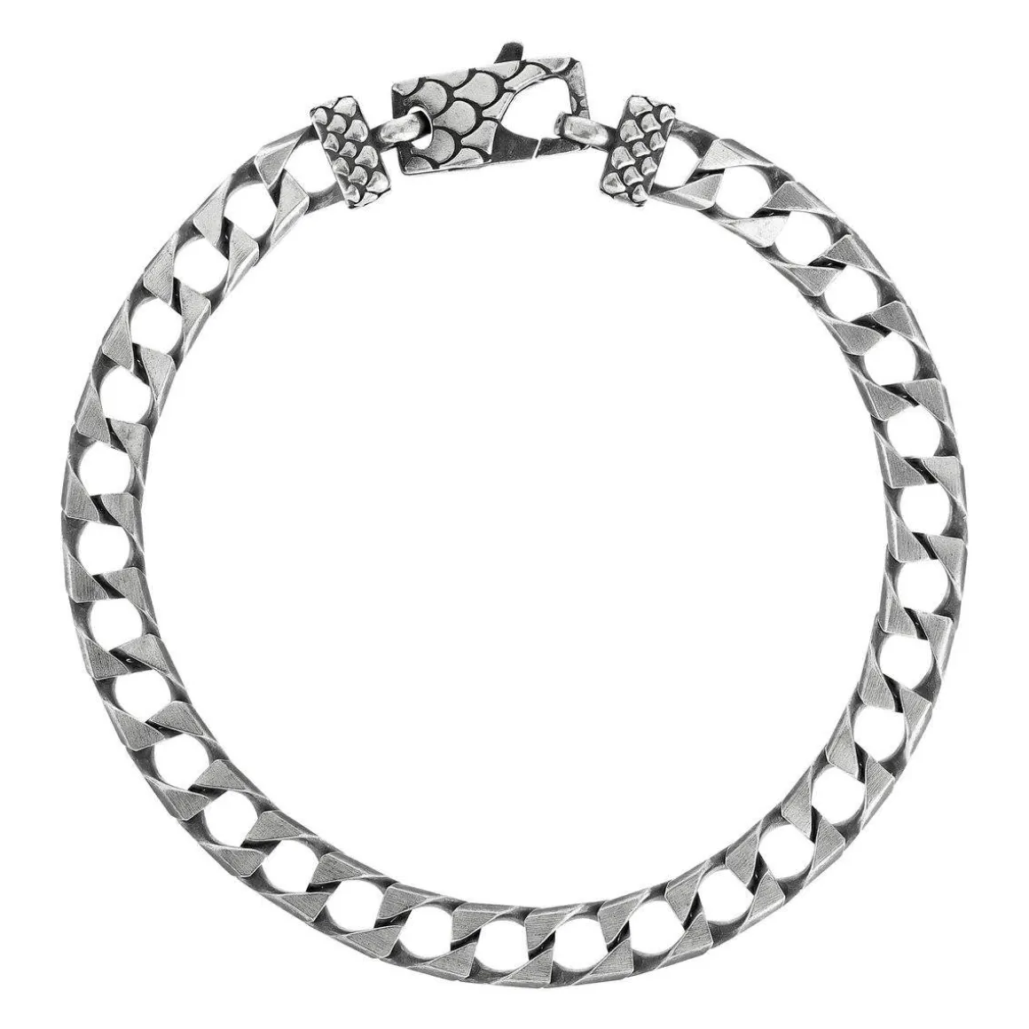 Bracelet argent 925 maille cheval 20cm