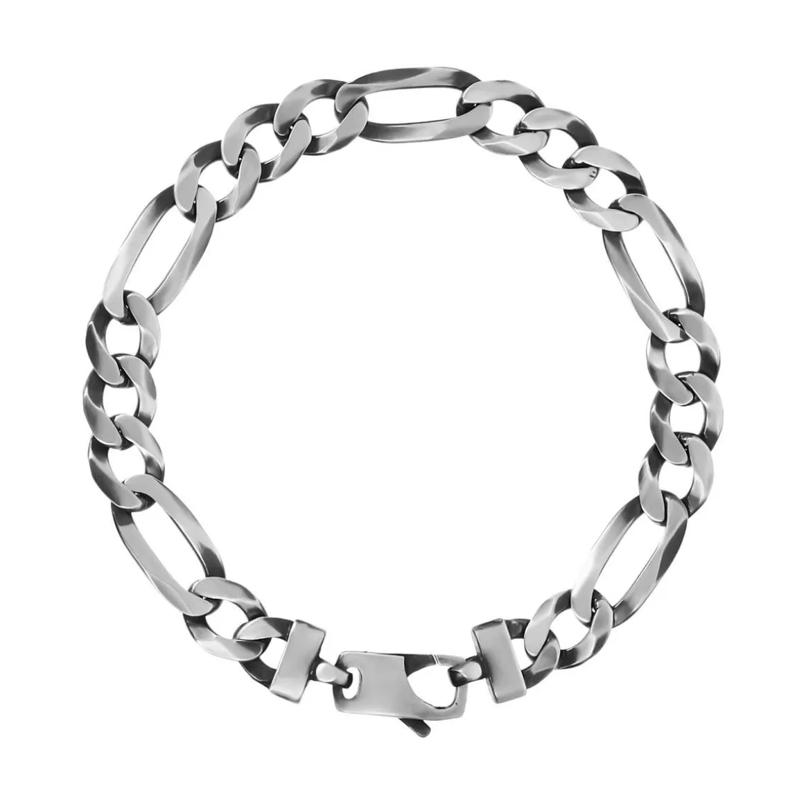 Bracelet argent 925 maille Figaro 20cm