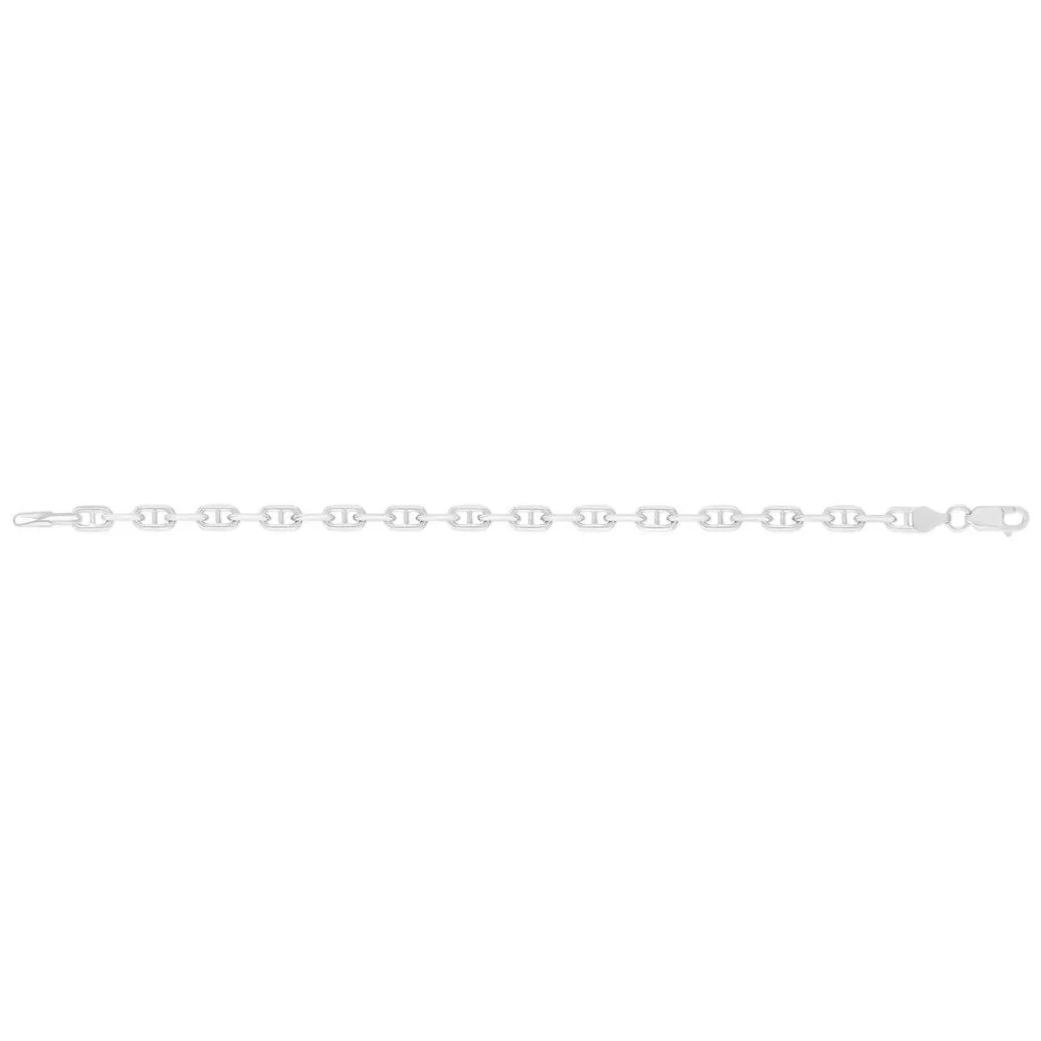 Bracelet argent 925 maille marine 21cm
