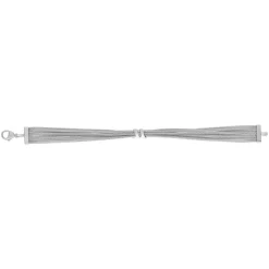 Bracelet argent 925 multibrins 19 cm