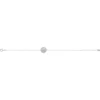 Bracelet argent 925 nacres et zirconias 19cm