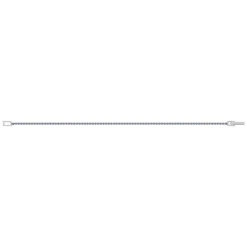 Bracelet argent 925 pierres synthétiques et zirconias 17cm