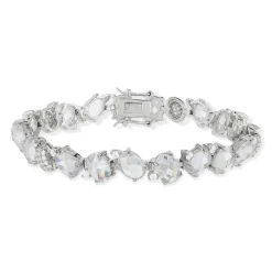 Bracelet argent zirconias 19 cm