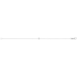 Bracelet argent 925 zirconias 18 cm