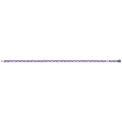 Bracelet argent 925 zirconias violets 18cm
