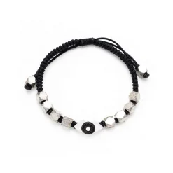 Bracelet cordon acier