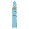 Bracelet de montre cuir bleu clair 18 mm