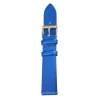 Bracelet de montre cuir bleu foncé 18 mm