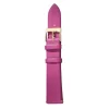 Bracelet de montre cuir violet 18 mm