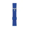 Bracelet de montre IAM large silicone bleu