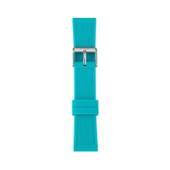 Bracelet de montre IAM large silicone bleu