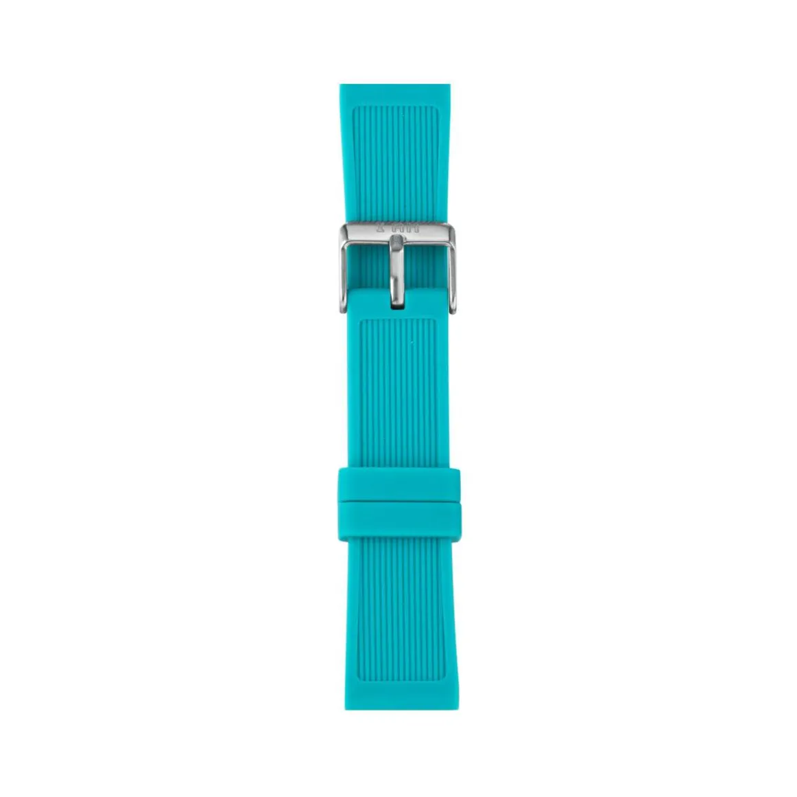 Bracelet de montre IAM large silicone bleu