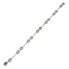 Bracelet d'occasion or 750 blanc diamants