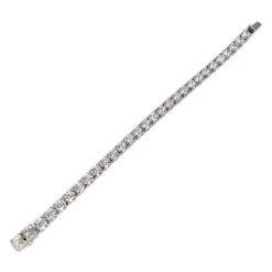 Bracelet d'occasion or 585 blanczirconias