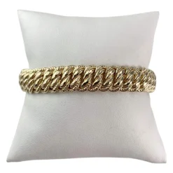 Bracelet d'occasion or 750 jaune américaine