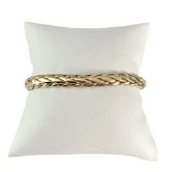 Bracelet d'occasion or 375 jaune 18.5 cm