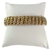 Bracelet d'occasion or 750 jaune maille américaine