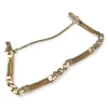 Bracelet d'occasion or 750 jaune maille fantaisie