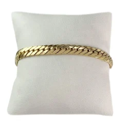 Bracelet d'occasion or 750 jaune maille anglaise