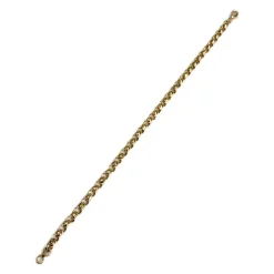 Bracelet d'occasion or 750 jaune maille jaseron