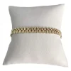 Bracelet d'occasion or 585 jaune maille fantaisie