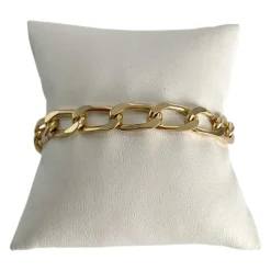 Bracelet d'occasion or 750 jaune maille cheval