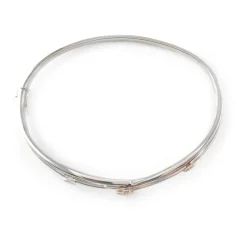 Bracelet d'occasion 2 ors 750 diamants diamètre 62mm