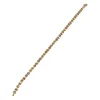 Bracelet d'occasion 3 ors 750  maille fantaisie 18,5 cm