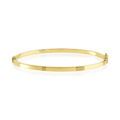 Bracelet jonc or 375 jaune