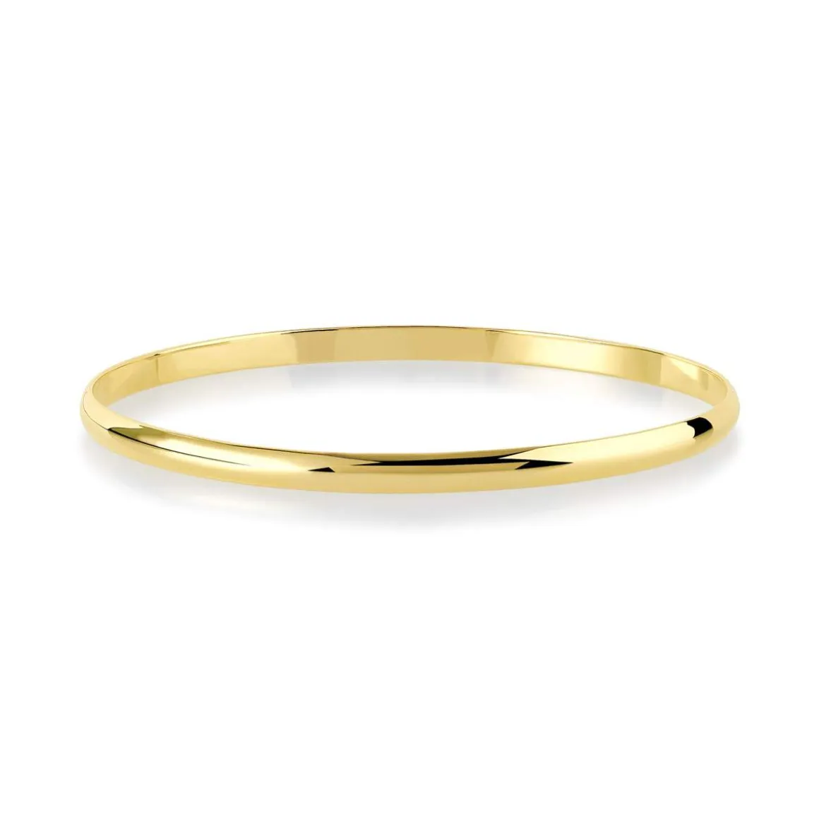 Bracelet jonc or 750 jaune