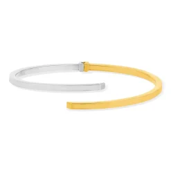 Bracelet jonc 2 ors 375 ouvert