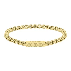 Bracelet LACOSTE doré 19 cm