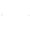 Bracelet or 375 blanc diamants 18 cm