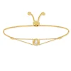 Bracelet or 375 diamant