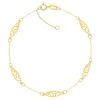 Bracelet or 750 jaune 19cm