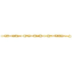 Bracelet or jaune 375 19 cm