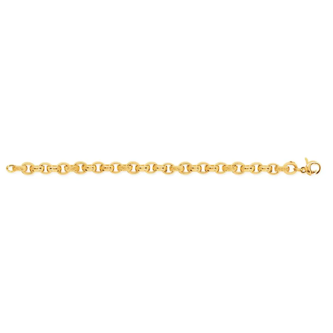 Bracelet or 375 jaune 18cm