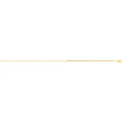Bracelet or 375 jaune 18 cm