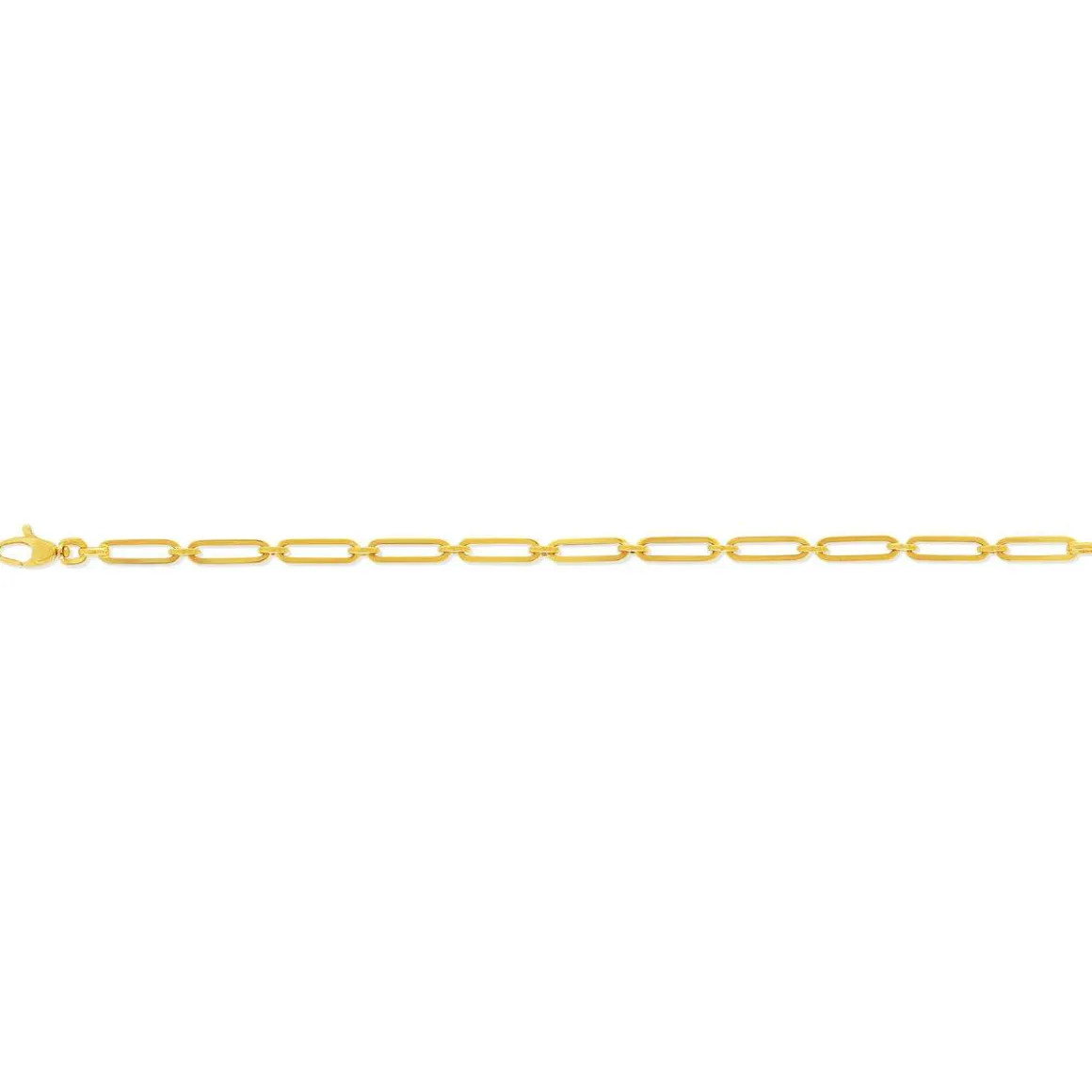 Bracelet or jaune 375 19 cm