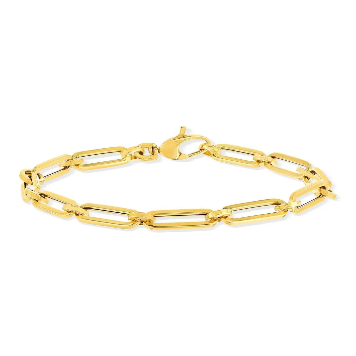Bracelet or jaune 375 19 cm