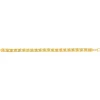Bracelet or 375 jaune maille fantaisie 19 cm
