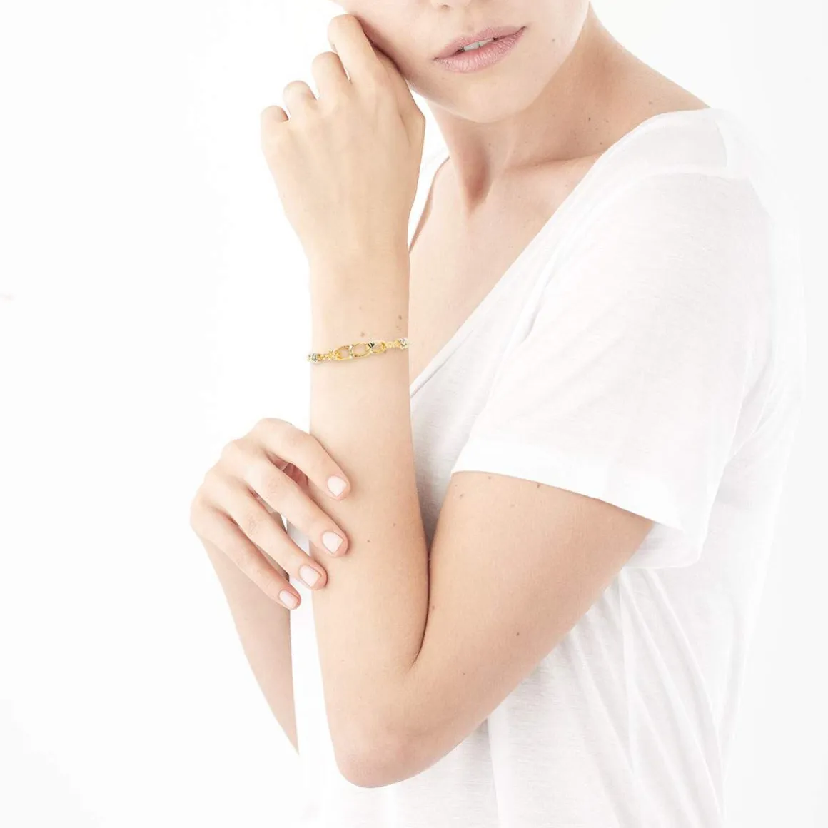 Bracelet 2 ors 750 19 cm