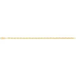 Bracelet plaqué or 18 cm