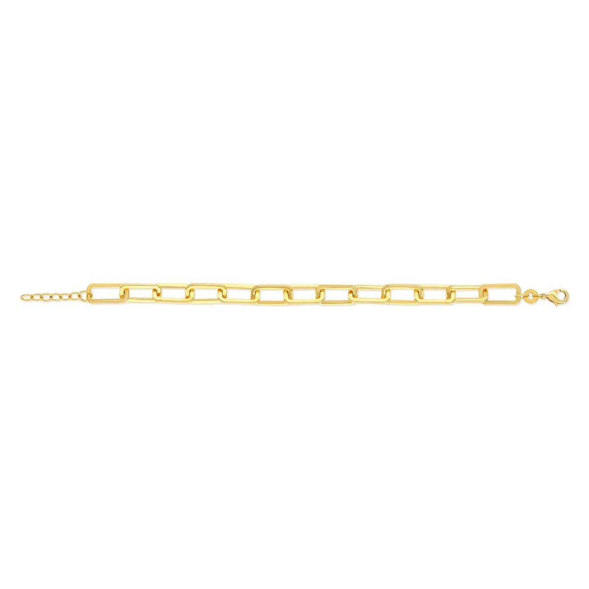 Bracelet plaqué or jaune 18 cm