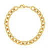 Bracelet plaqué or jaune 18cm