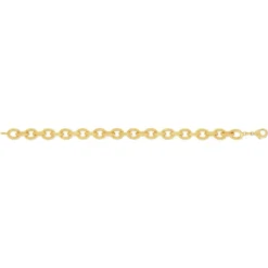Bracelet plaqué or jaune 18cm