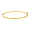 Braclet rigide or jaune 375
