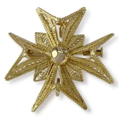 Broche d'occasion or 750 jaune