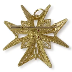 Broche d'occasion or 750 jaune