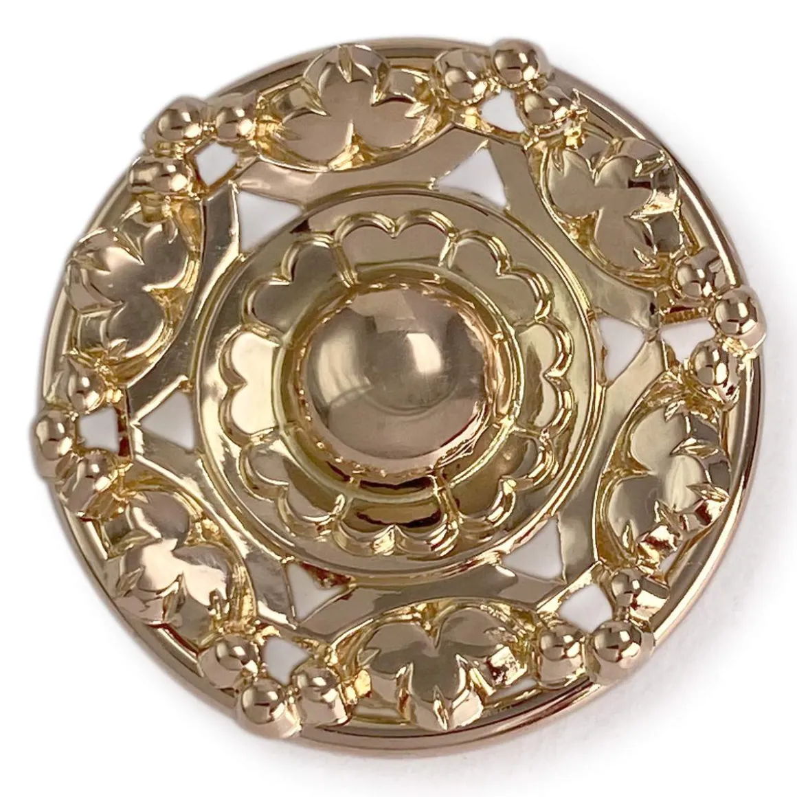 Broche d'occasion or 750 jaune